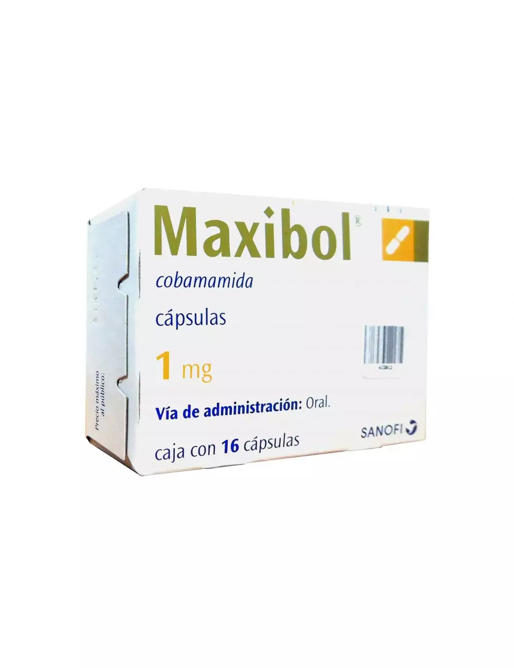Maxibol 1 mg Caja Con 16 Cápsulas