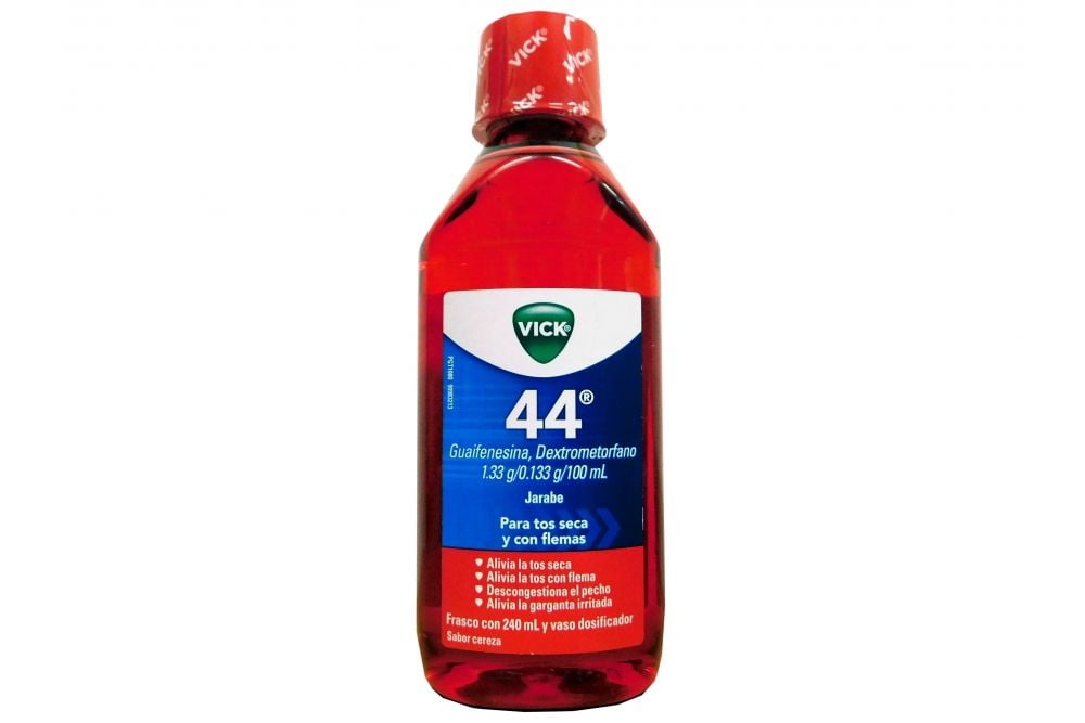 Vick 44 Jarabe para todo tipo de tos Expectorante 240 ml