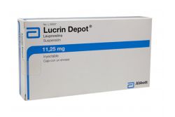 FRM-Lucrin Depot Suspensión Abbot 11,25 mg Inyectable Caja Con un Envase