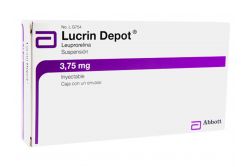 Lucrin-Depot Abbot 3.75 mg Solución inyectable Caja Con 1 Frasco Ámpula