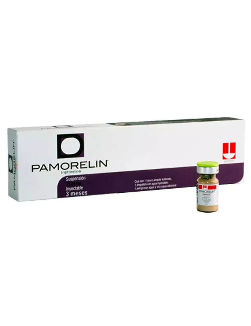 Pamorelin® 3.75 mg - 1 Frasco Ámpula + Jeringa y Ampolleta (Triptorelina) - Asofarma