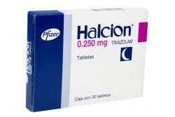 Halcion 0.250 mg Caja Con 30 Tabletas  - RX1
