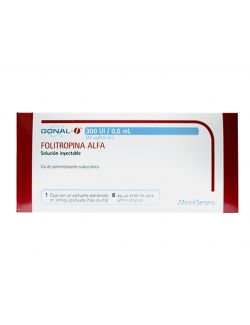 Gonal-f® 300 UI/0.5ml (Folitropina alfa) - 1 Jeringa Pregonada - Merck - RX3