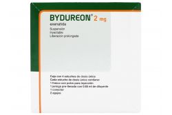 Bydureon 2 mg Suspensión Inyectable con 4 Estuches De Dosis Única - Rx3