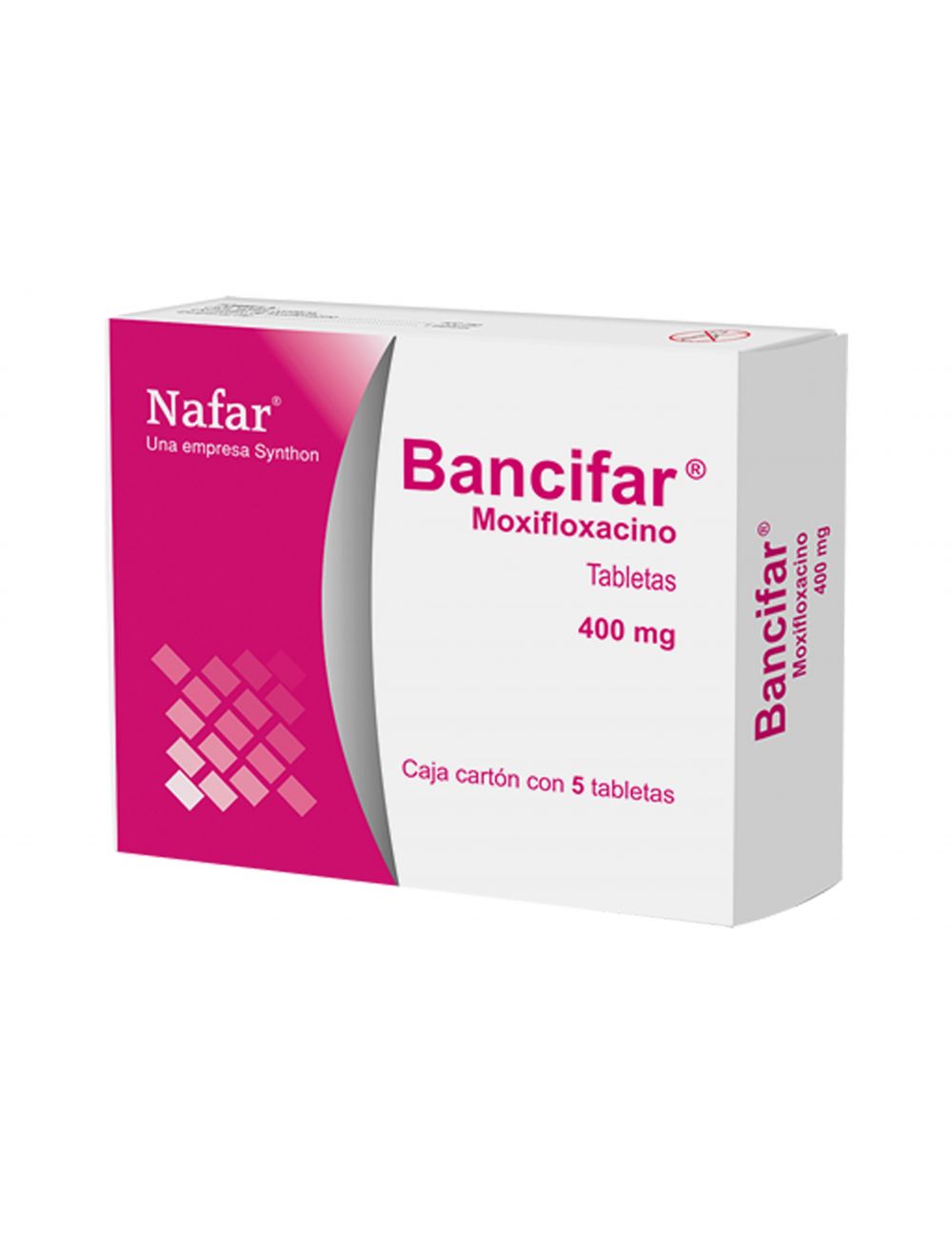 Bancifar 400 mg. Caja 5 Tabletas RX2