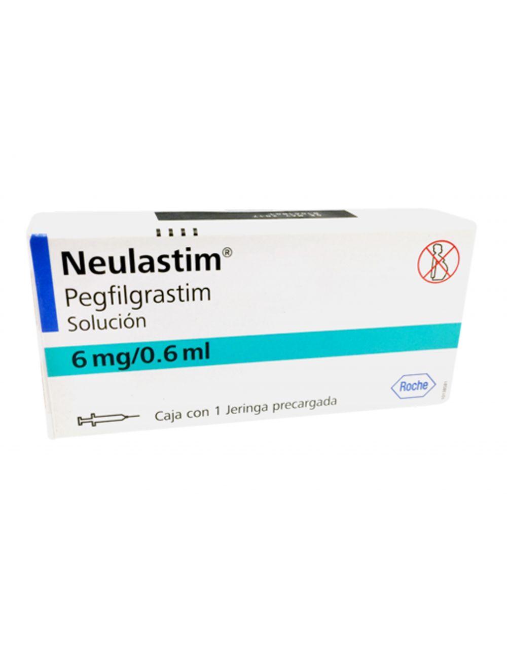 Neulastim® 6 mg (Pegfilgrastim) - Caja con 1 Jeringa Precargada - Roche - Rx3