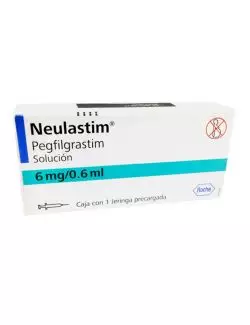 Neulastim® 6 mg (Pegfilgrastim) - Caja con 1 Jeringa Precargada - Roche - Rx3