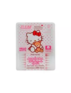 Aplicadores De Algodon Zuum Hello Kit. 200 Piezas