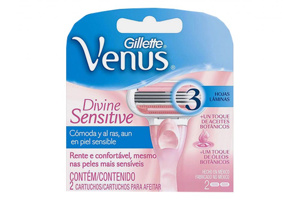 Cartucho Gillette Venus Divine Sen