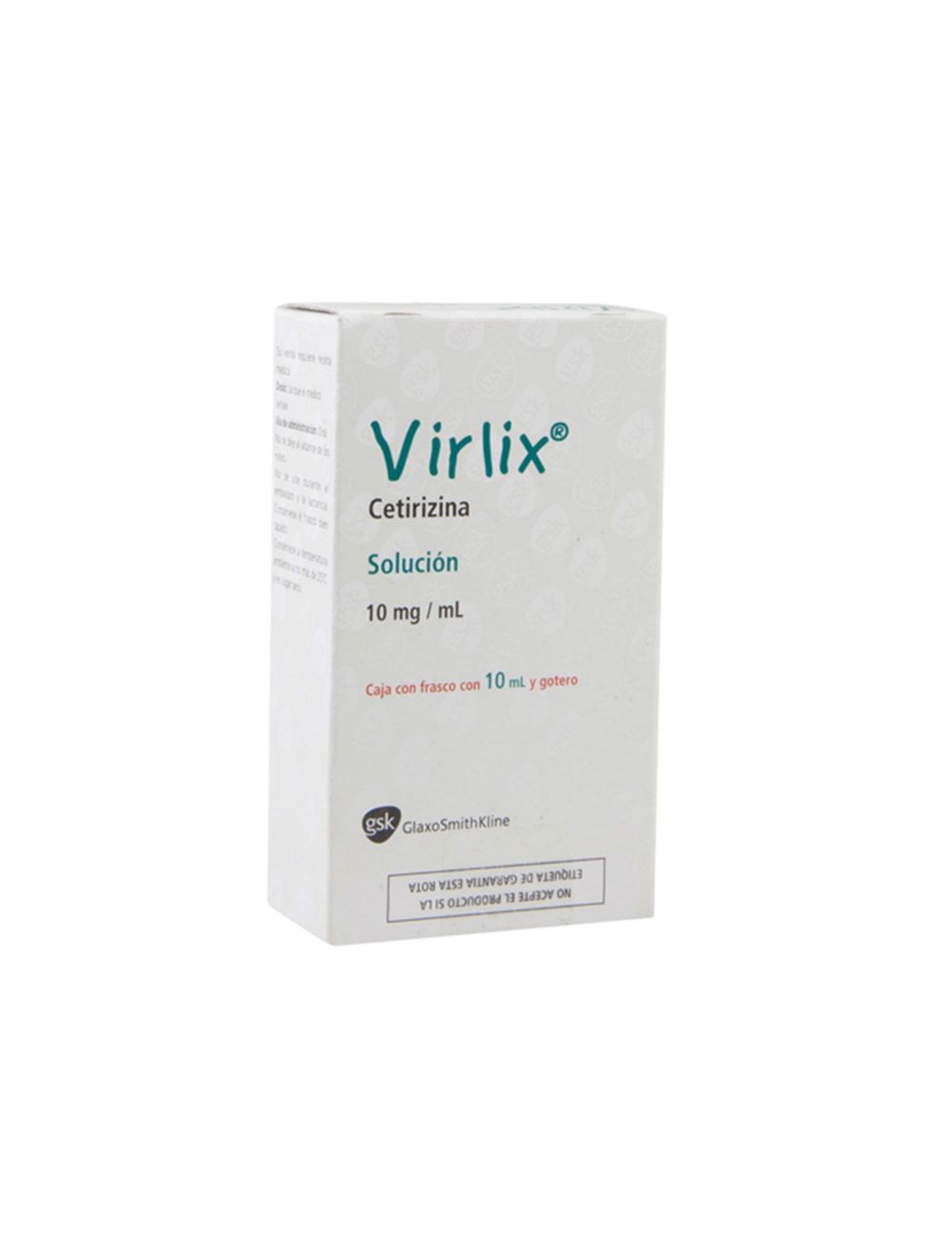 Virlix Solución 10 mg/mL Caja Con Frasco Con 10 mL y Gotero