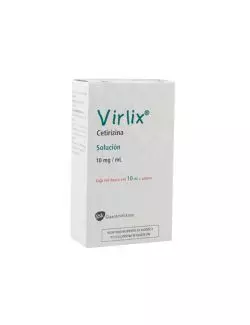 Virlix Solución 10 mg/mL Caja Con Frasco Con 10 mL y Gotero