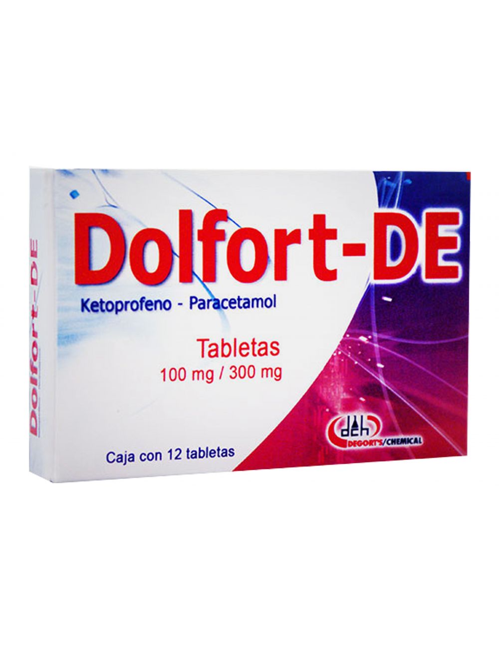 Dolfort-De 100 mg/300 mg Con 12 Tabletas