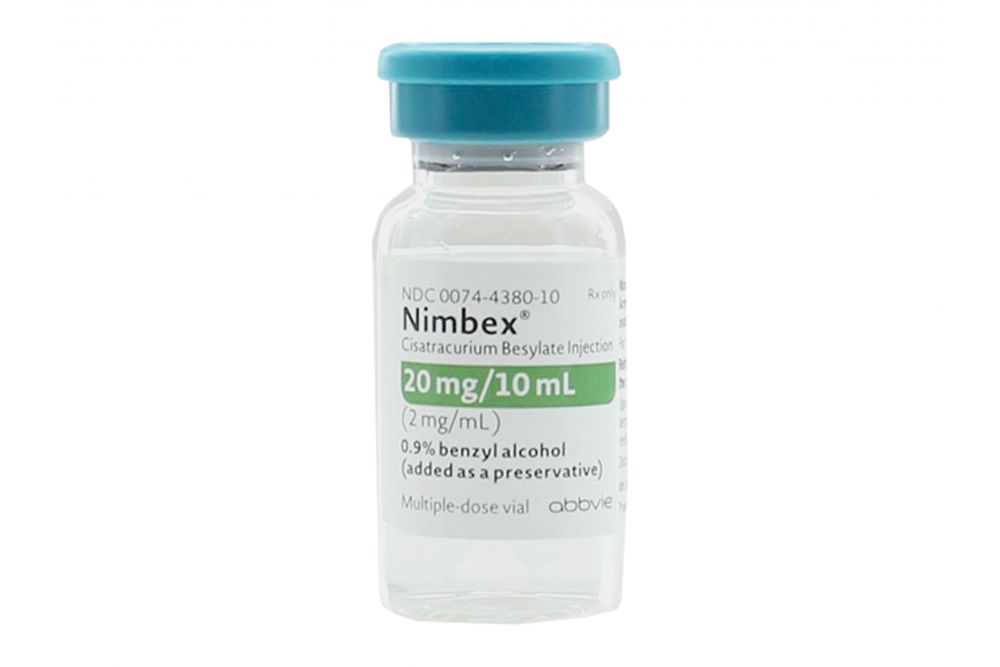 Nimbex Inyectable 20 mg Caja Con 1 Ampolleta De 10 mL RX3