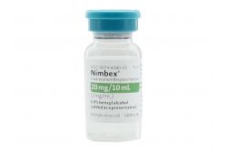 Nimbex Inyectable 20 mg Caja Con 1 Ampolleta De 10 mL RX3