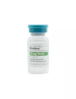 Nimbex Inyectable 20 mg Caja Con 1 Ampolleta De 10 mL RX3