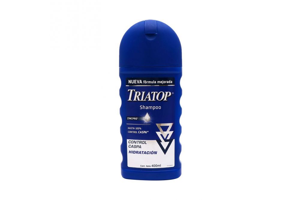 Shampoo Triatop Hidratacion 400 ml.