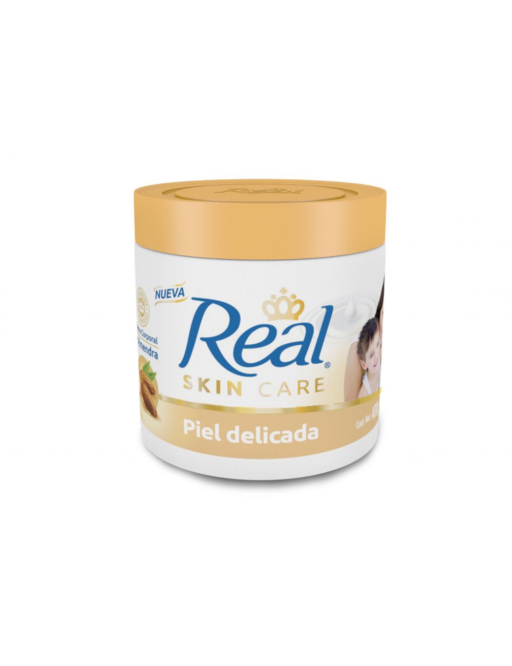 Crema Real Piel Delicada 400 g.