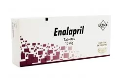 Enalapril Tabletas 10 mg Caja Con 30 Tabletas.