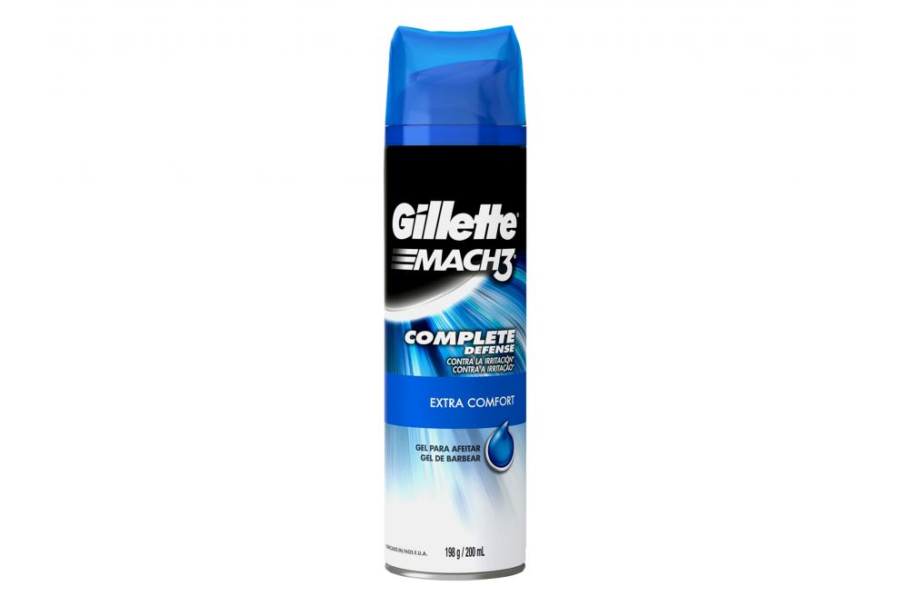 Gel Gillette Mach 3 Para Afeitar Frasco de 200 ml