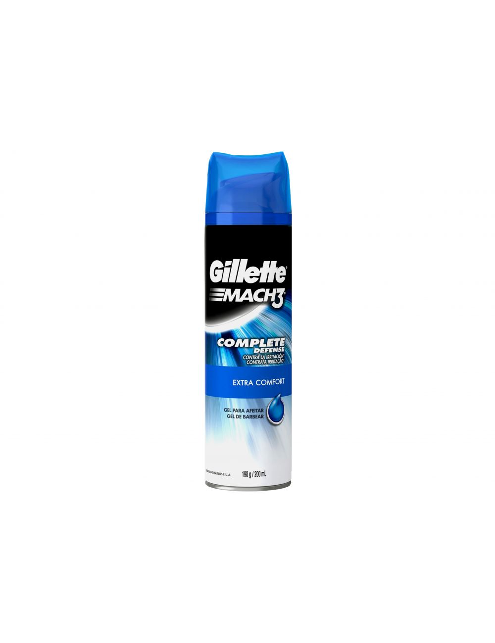 Gel Gillette Mach 3 Para Afeitar Frasco de 200 ml