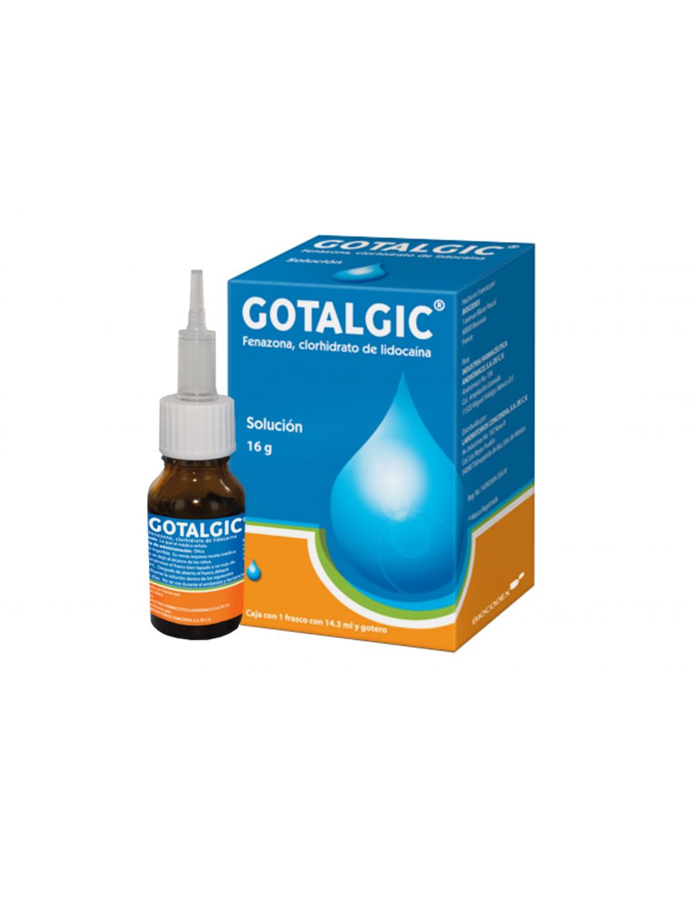 Gotalgic Otica 16G Sol 14.3ml.