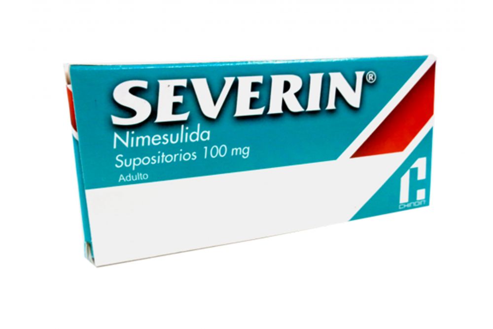 Severin 100 mg Caja Con 10 Supusitorios