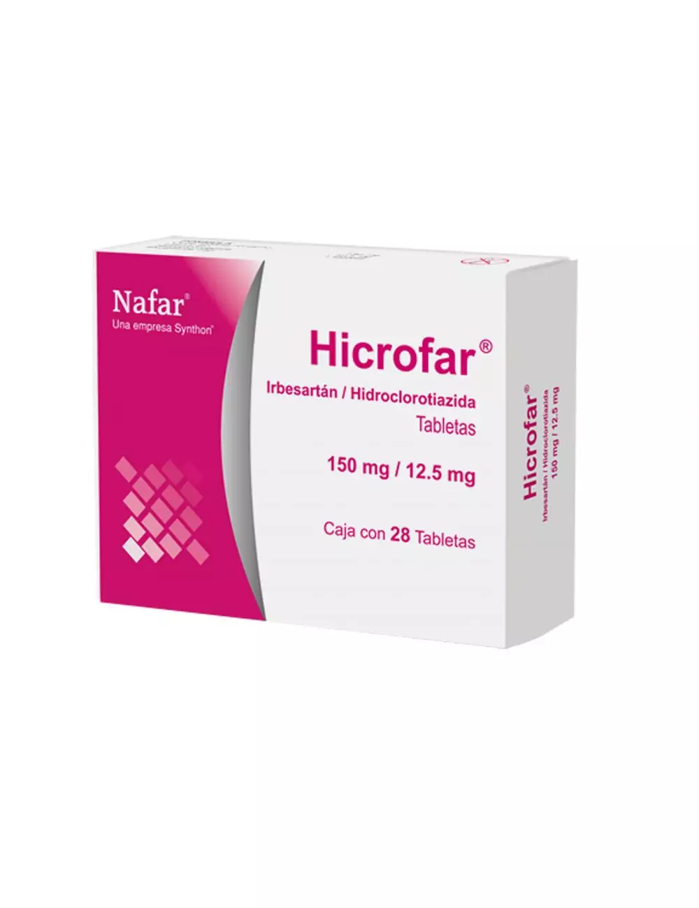 Hicrofar 150 mg/12.5 mg Caja Con 28 Tabletas