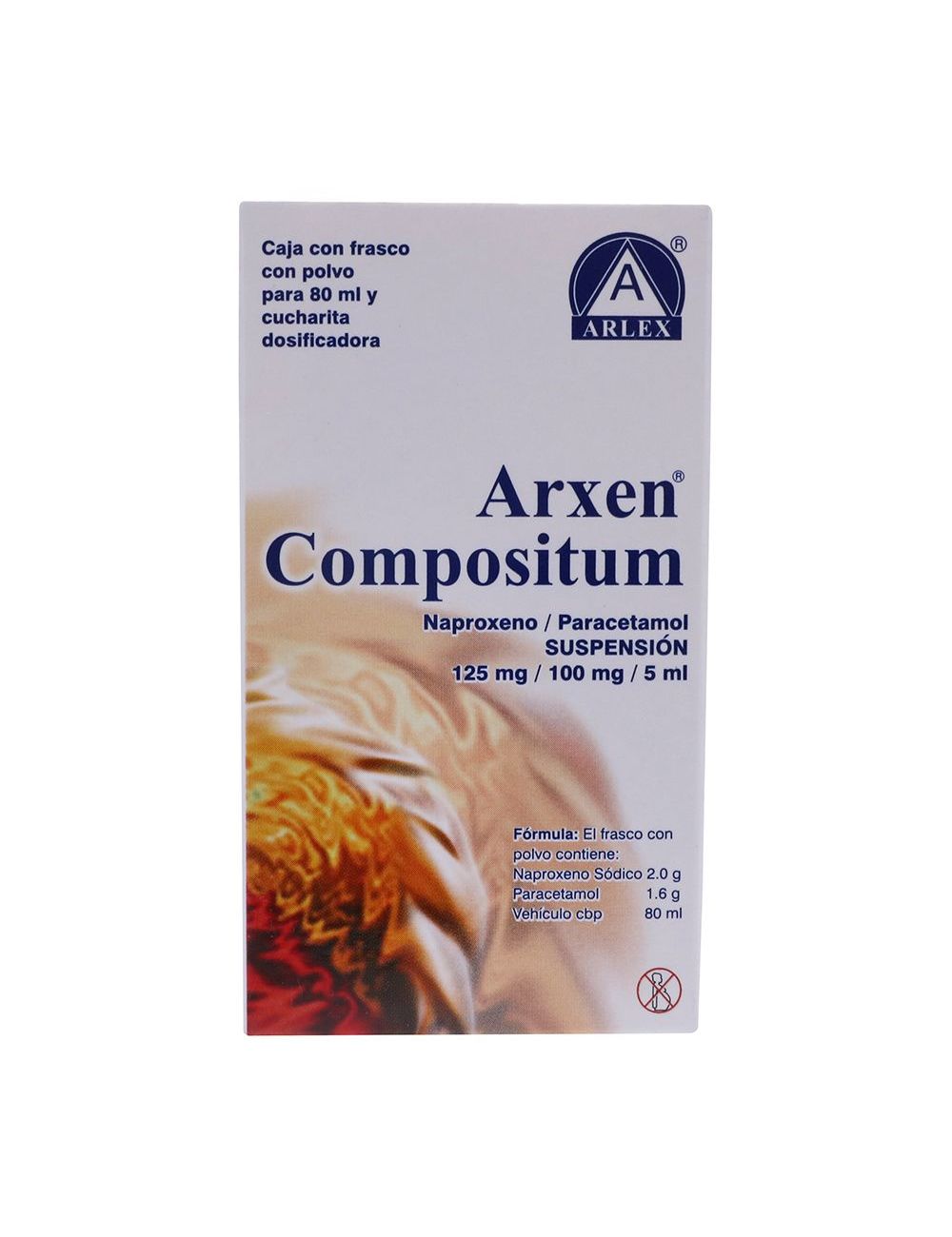 Arxen Compositun 125 mg/ 100 mg Suspensión 80ml.