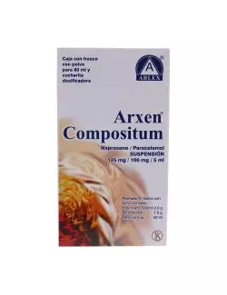 Arxen Compositun 125 mg/ 100 mg Suspensión 80ml.