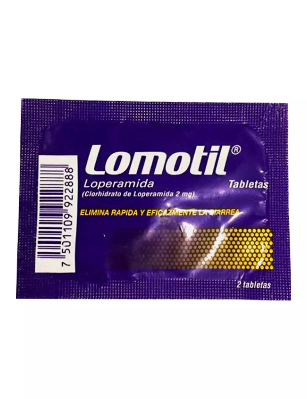 Lomotil 2mg. Tabletas