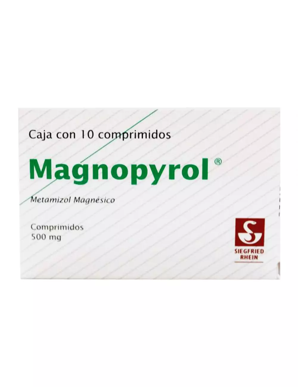 Magnopyrol 500 mg Caja Con 10 Comprimidos