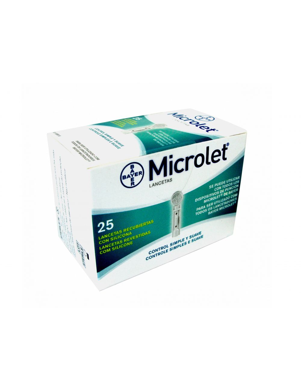MICROLET LANCETAS  C/25.