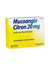 Mucoangin 20 mg Caja Con 18 Pastillas Sabor Grosella