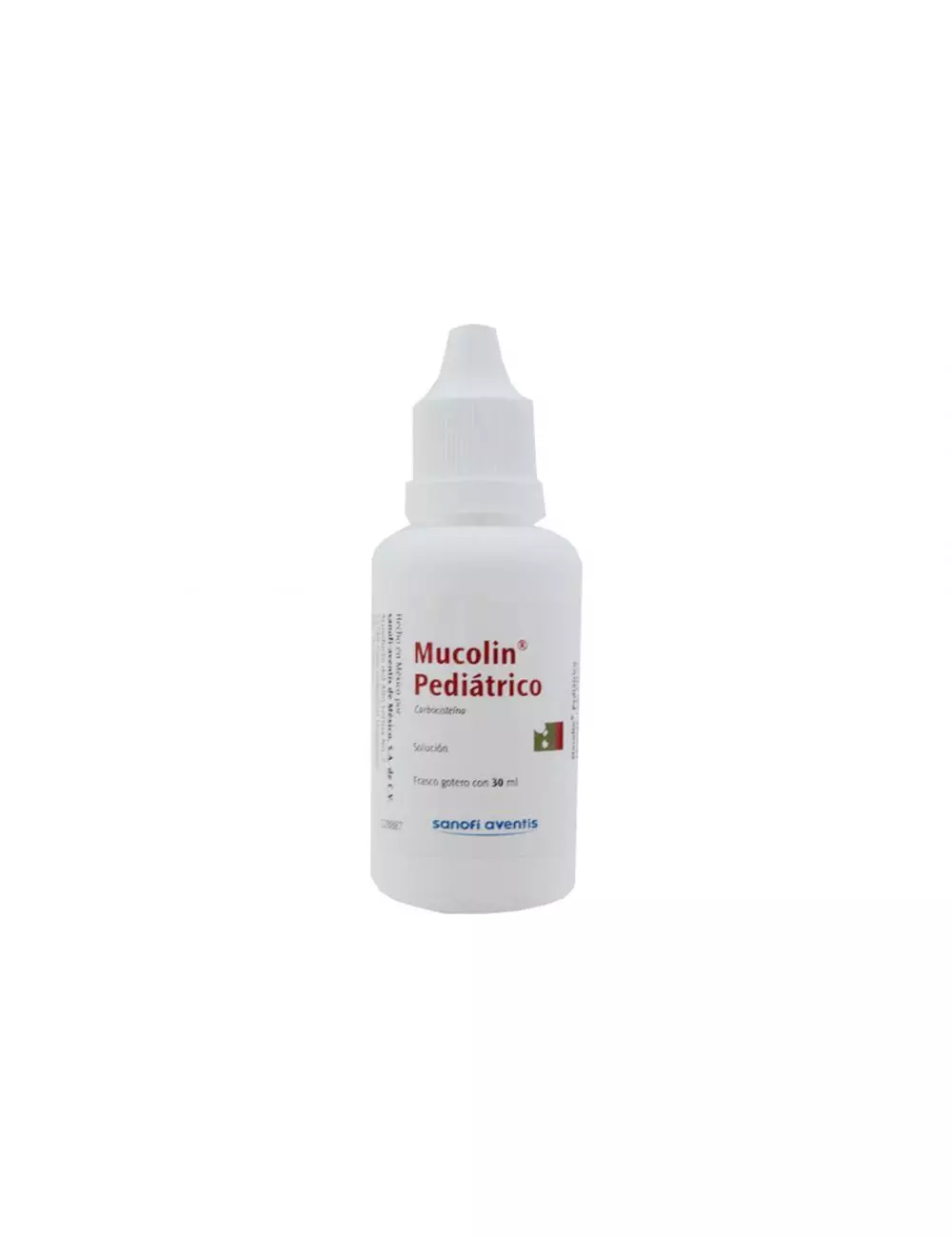 Mucolin Pediátrico Solución Frasco Gotero Con 30 mL