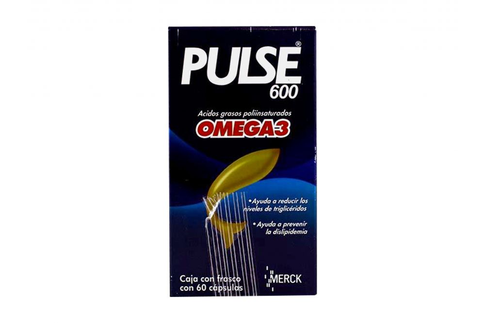 Pulse 600 Caja Con Frasco Con 60 Cápsulas