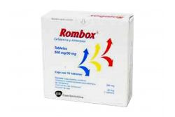 Rombox 500mg/30mg Caja Con 15 Tabletas - RX2