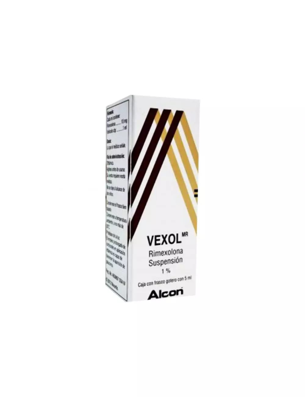 Vexol Suspensión Oftálmica 1% Caja Con Envase Gotero De 5 mL