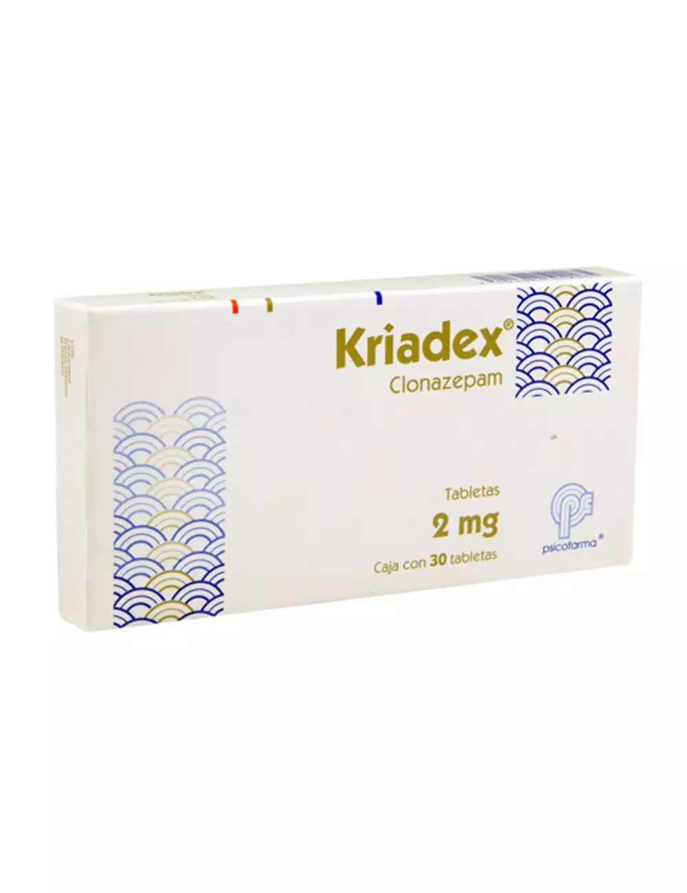 Kriadex 2 mg Caja Con 30 Tabletas - RX1