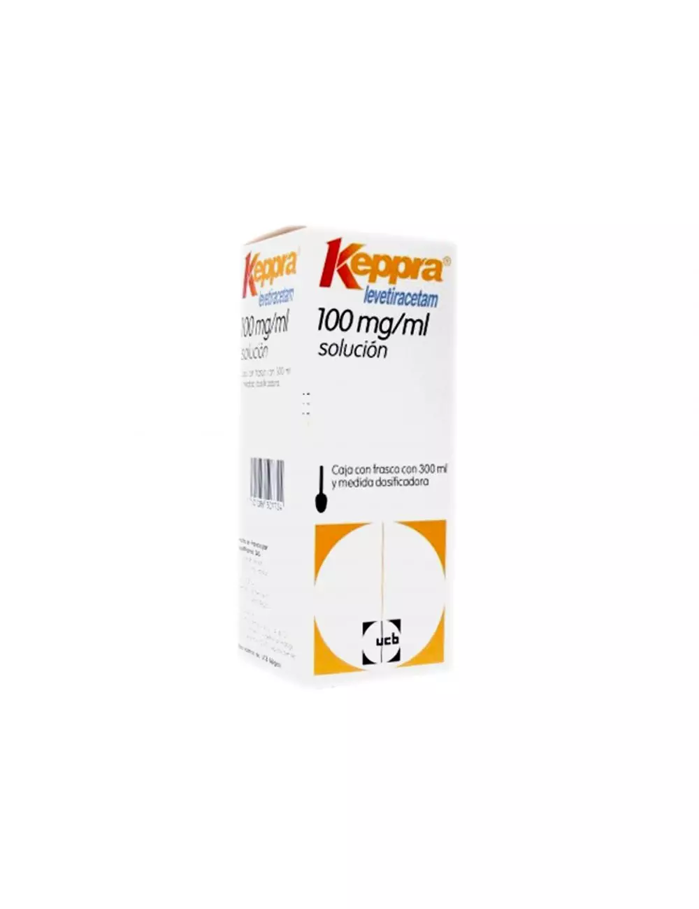 Keppra® 100 mg/mL (Levetiracetam) - Frasco de 300 mL - UCB