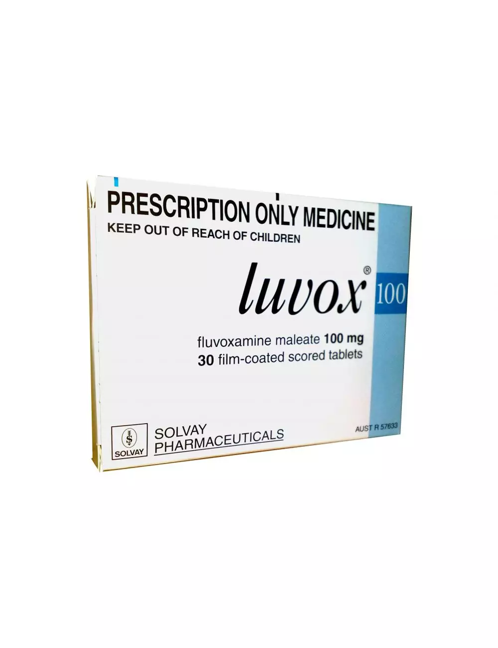 FRM-LUVOX 100 MG. C/30 GRAG.