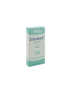 Zitroken 500 mg Caja Con 4 Tabletas - RX2