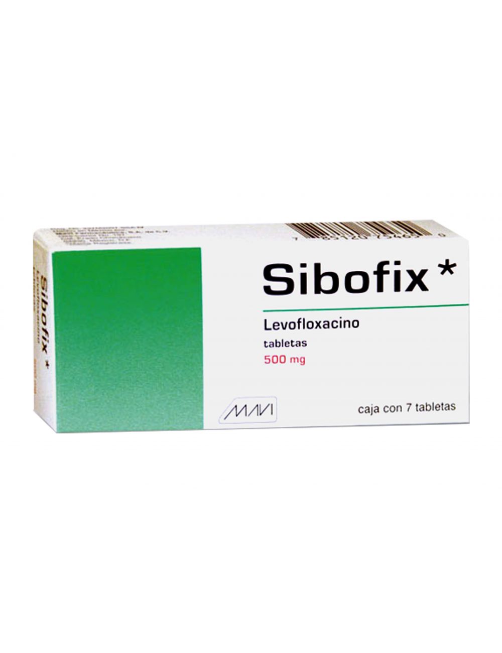Sibofix 500 mg Con 7 Tabletas -RX2