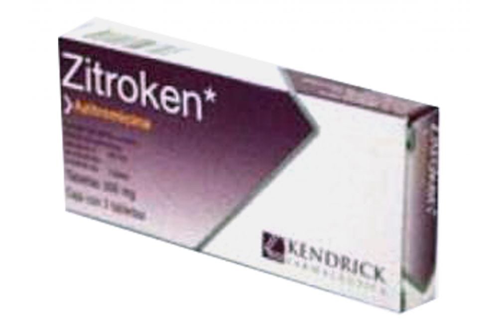 Zitroken 500 mg Caja Con 3 Tabletas - RX2