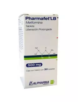 Pharmafet Lb 500 mg. 30 Tabletas