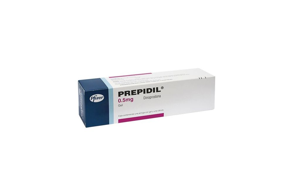 Prepidil 0.5 mg Gel Caja Con Jeringa Y Cánula RX3