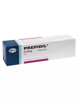 Prepidil 0.5 mg Gel Caja Con Jeringa Y Cánula RX3