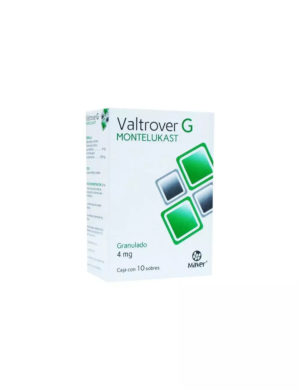 Valtrover G 4 mg Caja Con 10 Sobres