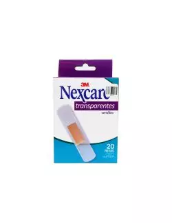 Nexcare Venditas Transparentes Caja Con 20 piezas