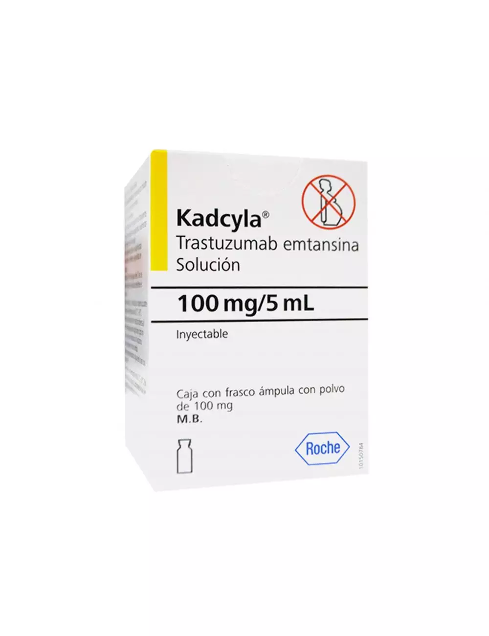 Kadcyla® (Trastuzumab Emtansina) 100 mg/5 ml - 1 Frasco Ámpula - Roche - RX3