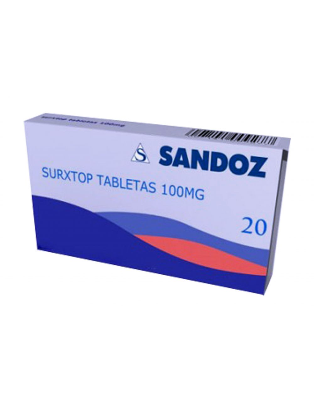 Surxtop 100 Mg Caja Con 20 Tabletas